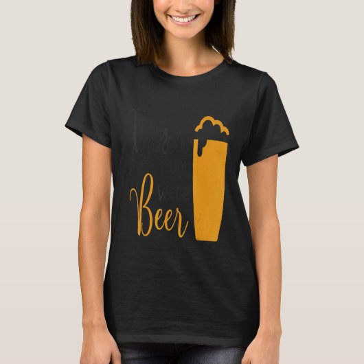 Ik wou dat je beer was t-shirt (Voorkant)