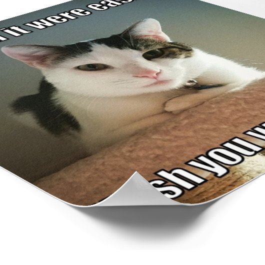 Ik wou dat je beter was poster (Hoek)