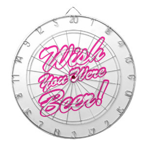 Ik wou dat je bier was! dartbord
