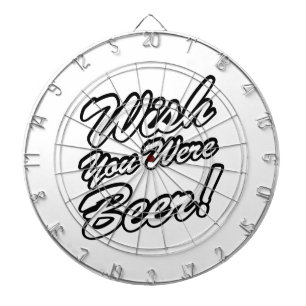 Ik wou dat je bier was! dartbord