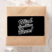 Ik wou dat je bier was! etiket (Insitu)