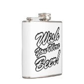 Ik wou dat je bier was! heupfles (Rechts)