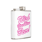 Ik wou dat je bier was! heupfles (Rechts)