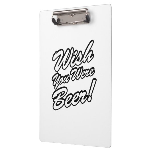 Ik wou dat je bier was! klembord (Links)