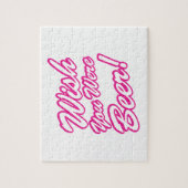 Ik wou dat je bier was! legpuzzel (Verticaal)