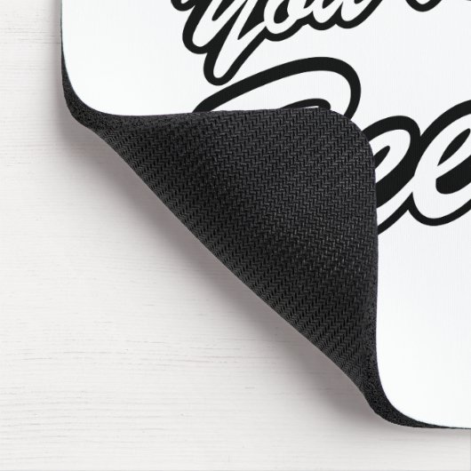 Ik wou dat je bier was! muismat (Hoek)