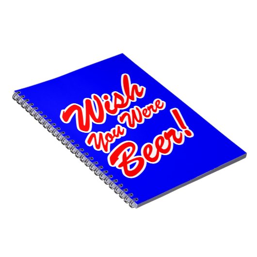 Ik wou dat je bier was! notitieboek (Rechterzijde)