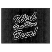 Ik wou dat je bier was! snijplank (Voorkant)