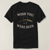 Ik wou dat je bier was t-shirt (Design voorkant)