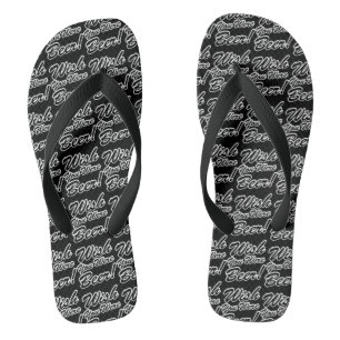 Ik wou dat je bier was! teenslippers