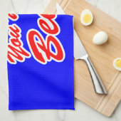 Ik wou dat je bier was! theedoek (Quarter Fold)