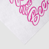 Ik wou dat je bier was! tissuepapier (Detail)