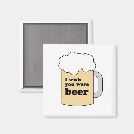 IK WOU DAT JE BIERSPULLEN WAS MAGNEET (Voorkant / Achterkant)