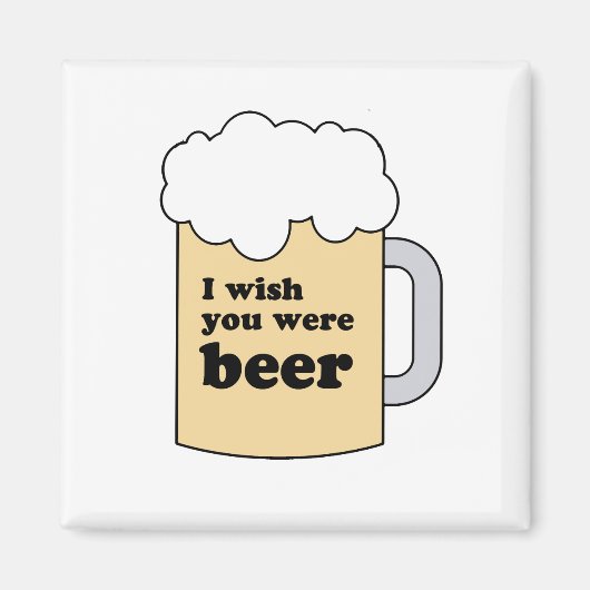 IK WOU DAT JE BIERSPULLEN WAS MAGNEET (Voorkant)