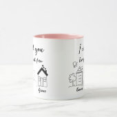 Ik wou dat je ernaast woonde | Beste Vrienden Koff Mok (Midden)