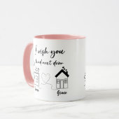 Ik wou dat je ernaast woonde | Beste Vrienden Koff Mok (Voorkant links)