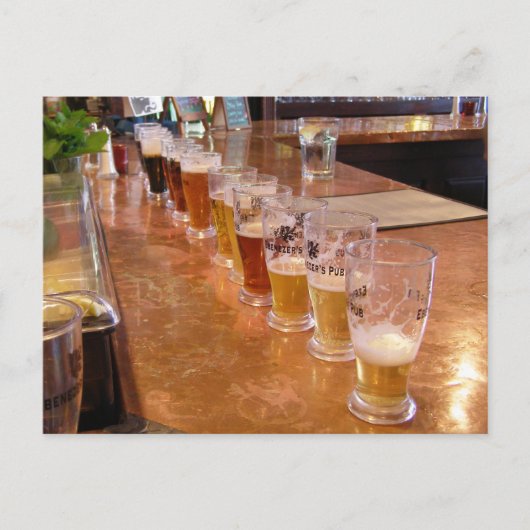 Ik wou dat je het Briefkaart van Beer was (Voorkant)