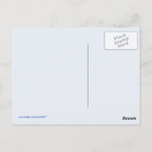 Ik wou dat je hier was... (aanpasbaar) briefkaart (Achterkant)