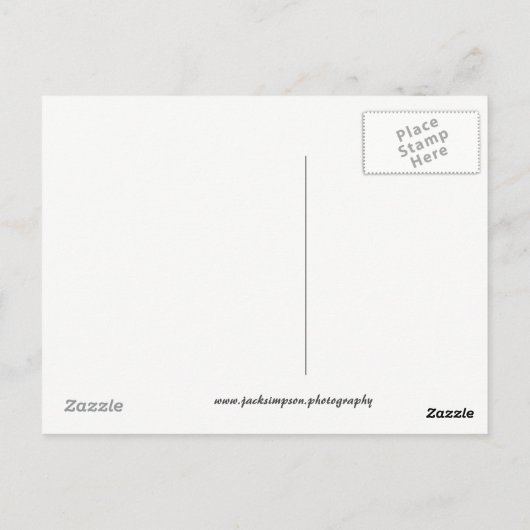 Ik wou dat je hier was als rode groene paraplu Bar Briefkaart (Achterkant)