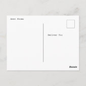 Ik wou dat je hier was | Bergen Briefkaart (Achterkant)