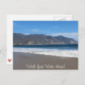 Ik wou dat je hier was, Briefkaart (Voorkant / Achterkant)