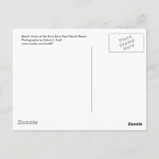 Ik wou dat je hier was, Briefkaart (Achterkant)