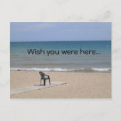 Ik wou dat je hier was... briefkaart (Voorkant)