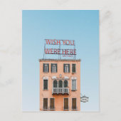 Ik wou dat je hier was briefkaart (Voorkant)