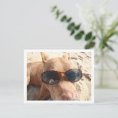 Ik wou dat je hier was briefkaart (Staand voorkant)