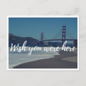 Ik wou dat je hier was, Briefkaart (Voorkant)