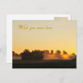 Ik wou dat je hier was briefkaart (Voorkant / Achterkant)
