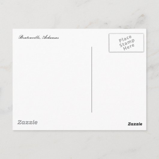 Ik wou dat je hier was... briefkaart (Achterkant)