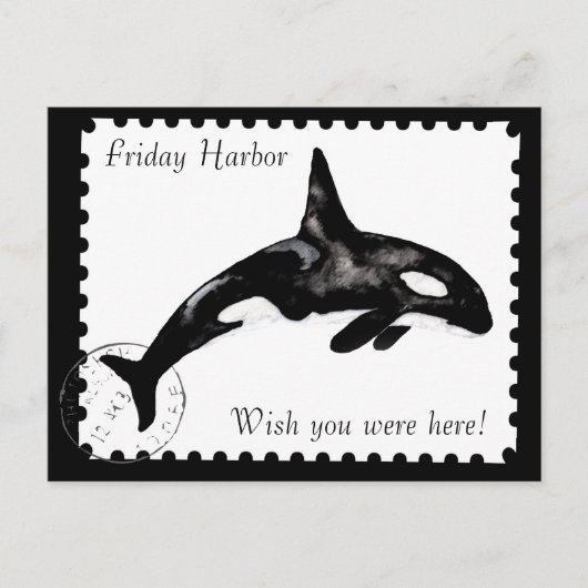 Ik wou dat je hier was! briefkaart (Voorkant)