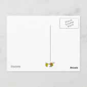 Ik wou dat je hier was briefkaart (Achterkant)