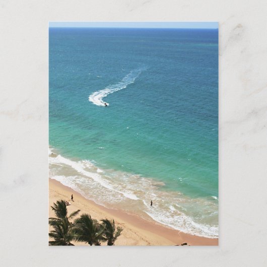 Ik wou dat je hier was briefkaart (Voorkant)