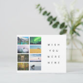 Ik wou dat je hier was briefkaart (Staand voorkant)