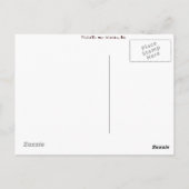 Ik wou dat je hier was! briefkaart (Achterkant)