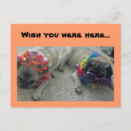 Ik wou dat je hier was...Briefkaart Briefkaart (Voorkant)