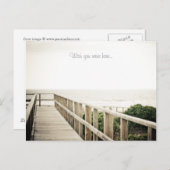 Ik wou dat je hier was... briefkaart van de reis (Voorkant / Achterkant)