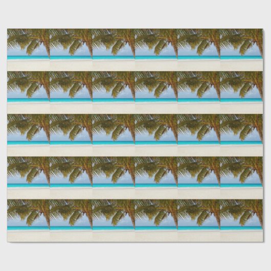 Ik wou dat je hier was! cadeaupapier (Vlak)