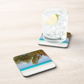 Ik wou dat je hier was! drankjes onderzetter (Rechterzijde)