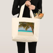 Ik wou dat je hier was! grote tote bag (Voorkant (product))