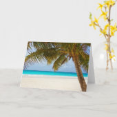 Ik wou dat je hier was! kaart (Gele Bloem)