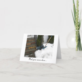 Ik wou dat je hier was... kaart