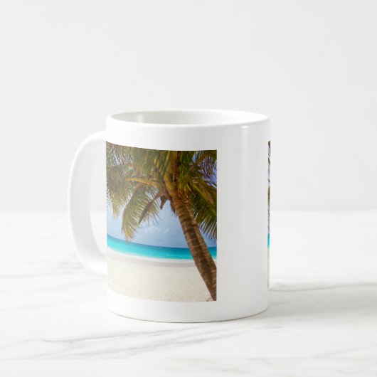 Ik wou dat je hier was! koffiemok (Voorkant links)