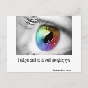 Ik wou dat je kon zien briefkaart