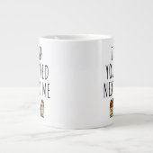 Ik wou dat je naast me woonde grote koffiekop (Voorkant)