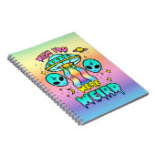 Ik wou dat je raar was - buitenaardse wezens notitieboek (Rechterzijde)