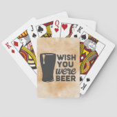 Ik wou dat je speelkaarten speelde (Achterkant)