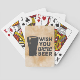 Ik wou dat je speelkaarten speelde